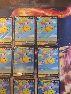 FLYING PIKACHU V 9-CARD LOT 2021 Pokemon Celebrations #006 NM - Image 3