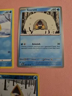 Snorunt Bundle - Pokemon TCG - 5x Cards - Image 4