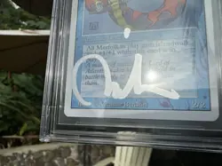 LORD OF ATLANTIS, ARTIST PROOF, REVISED, 1994 MTG, MELISSA BENSON, BAS 10!! - Image 5