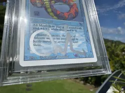 LORD OF ATLANTIS, ARTIST PROOF, REVISED, 1994 MTG, MELISSA BENSON, BAS 10! - Image 5