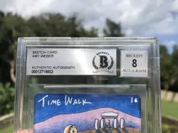 TIME WALK, ARTIST SKETCH, MAGIC MTG, POWER 9, AMY WEBER, BAS 8! - Image 3