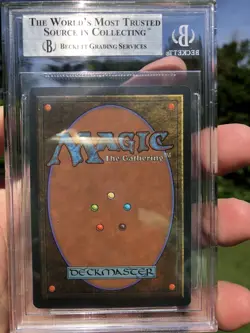 SHIVAN DRAGON, REVISED (3RD ED), 1994 MTG, BGS 9.0, MINT, MELISSA BENSON SIGNED! - Image 2