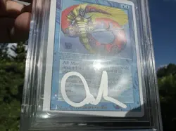 LORD OF ATLANTIS, ARTIST PROOF, REVISED, 1994 MTG, MELISSA BENSON, BAS 10! - Image 4