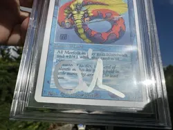 LORD OF ATLANTIS, ARTIST PROOF, REVISED, 1994 MTG, MELISSA BENSON, BAS 10! - Image 5