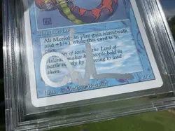 LORD OF ATLANTIS, ARTIST PROOF, REVISED, 1994 MTG, MELISSA BENSON, BAS 10! - Image 5