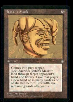 Jester's Mask LP Light Play Ice Age MTG [12304] - Image 1