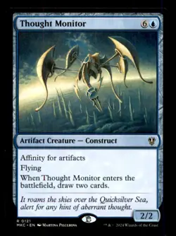 Thought Monitor LP Light Play Karlov Manor Commander MTG [11983] - Image 1