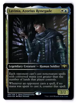 Lavinia, Azorious Renegade NM* FOIL PROMO Game Day and Store 189/259 -UnltdCards - Image 1