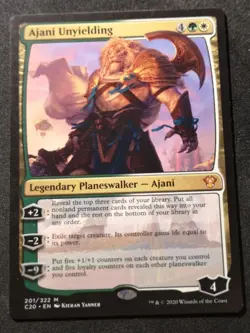 Ajani Unyielding - C20 - MTG - EN - NM - 201/322 - Image 1