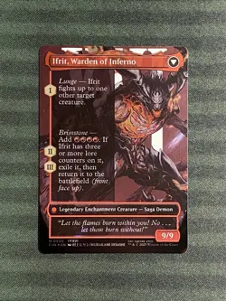 Clive, Ifrit’s Dominant Borderless Surge Foil M 0530 Final Fantasy FIN MTG NM- - Image 2