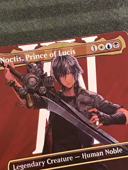 Noctis, Prince of Lucis Borderless Surge Foil R 0546 Final Fantasy MTG NM++ - Image 3