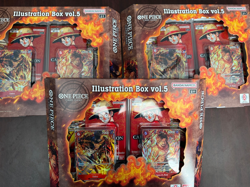 (3) One Piece Illustration Box Vol. 5 - New and Sealed - Image 1