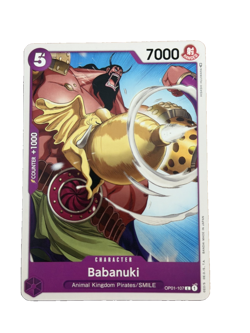 New: One Piece CCG Babanuki OP01-107 Romance Dawn Regular Common - Image 1