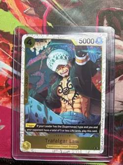One Piece PRB02 Trafalgar Law Pirate Foil P-088 Reprint The Best Vol.2 - Image 1