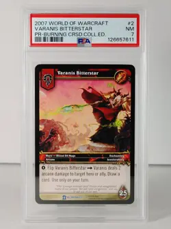 Varanis Bitterstar - Burning Crusade Promo - World of Warcraft - #2 - PSA 7 - Image 1
