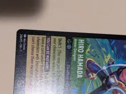 Disney Lorcana - Hiro Hamada Armor Designer - Promo Participant 24A / P2 TCG - Image 2