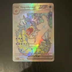 Pokemon Gyarados ex Full Art Ultra Rare Holo 225/198 SV01 Scarlet & Violet Card - Image 1