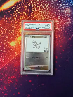 PSA 10 Eevee Yu Nagaba 062/SV-P Japanese Promo Pokemon Card GEM MINT - Image 1
