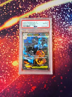 PSA 10 Mega Charizard X ex #110 Special Art Rare Japanese Pokemon Card - Image 1