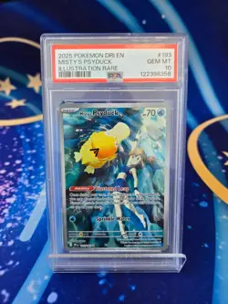 PSA 10 Misty’s Psyduck #193 Illustration Rare Trainer Pokemon Card Gem Mint - Image 1