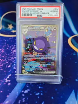 PSA 10 Rocket's Crobat ex #234 Special Illustration Rare Pokemon Card GEM - Image 1