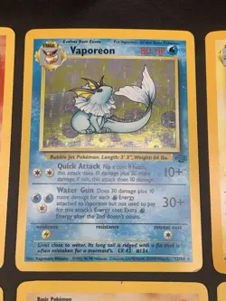 Vintage Pokemon Cards Rare Holo Lot WOTC MP/HP Hitmonlee, Hitmonchan, Hitmontop - Image 3