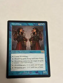 Morphling Magic the Gathering Card MTG Urza's Saga NM Excellent Condition!!! A - Image 1