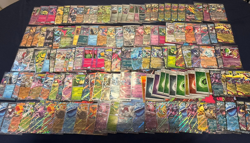 POKEMON HOLO CARD COLLECTION LOT OF 130+ NEAR MINT MODERN CARDS - Image 1
