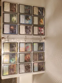 Magic The Gathering Lot Of Black Cards Including Rares and Mythics NM Basics - Image 1