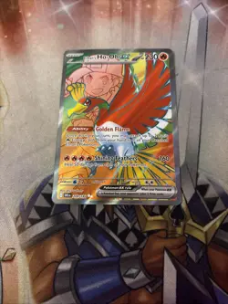 Ethan's Ho-Oh ex 209/182 Ultra Rare Holo SV10: Destined Rivals Pokemon Card - Image 1