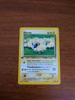 Mareep 65/111 1st edition - Neo Genesis Pokemon Card - Image 1