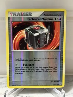 Technical Machine TS-1 136/146 Reverse Holo Legends Awakened Pokemon Card NM - Image 1