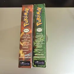 Pokemon TCG WATER BLAST & Power Reserve Jungle Theme Deck BOX ONLY (No Cards) - Image 2