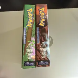 Pokemon TCG WATER BLAST & Power Reserve Jungle Theme Deck BOX ONLY (No Cards) - Image 5