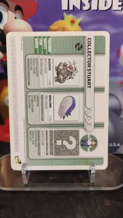 COLLECTOR STUART Battle E Reader POKEMON Game Boy Advance 2003 Trading Card - Image 1