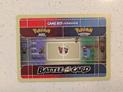 Pokefan Maggie Ruby 2003 Pokemon Game Boy Advance Battle E Reader Card - NM - Image 2