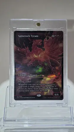 Magic: The Gathering Spinerock Tyrant Foil Creature Red ECL #0389 Card - Image 1