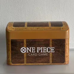 UNSEALED Treasure Chest TC-01 Zoro Luffy Nami cards, sleeves, tin | Set of 9 - Image 2