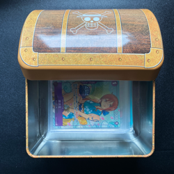 UNSEALED Treasure Chest TC-01 Zoro Luffy Nami cards, sleeves, tin | Set of 9 - Image 3