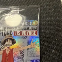 One Piece Monkey.D.Luffy US College Basketball Promo Card & Poster - Image 5