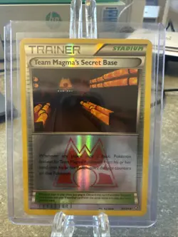 Team Magma's Secret Base 32/34 Double Crisis Reverse Holo Pokemon Cards - Image 1
