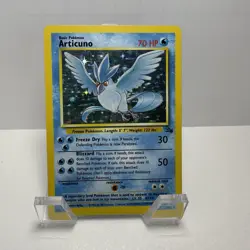 Pokemon Articuno Fossil 14/62 Holo Rare 1999 Wizards HP70 Vintage Card English - Image 1
