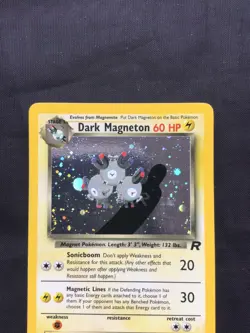 Pokemon Cards: Team Rocket Rare Holo: Dark Magneton 11/82 - Image 2