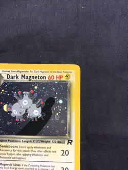 Pokemon Cards: Team Rocket Rare Holo: Dark Magneton 11/82 - Image 4