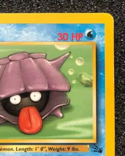 Shellder 54/62 Rare 1st Edition Pokemon Card Fossil Set Near Mint Never Played - Image 3