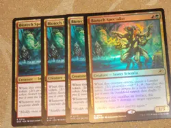 MTG Biotech Specialist x4 Rare Edge of Eternities FOIL x1 NM Low S&H - Image 1
