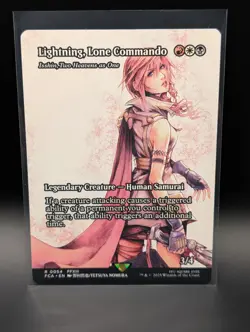 MTG - Lightning, Lone Commando - SHOWCASE - FCA #54 - Rare - NM - Image 1