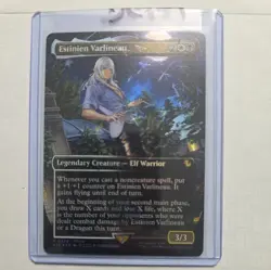 Estinien Varlineau MTG (Borderless) (Chocobo Track Foil) Final Fantasy 0474 Rare - Image 2