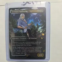 Estinien Varlineau MTG (Borderless) (Chocobo Track Foil) Final Fantasy 0474 Rare - Image 4