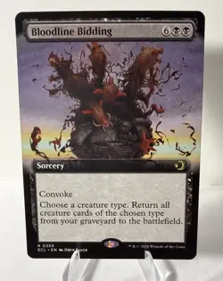 Bloodline Bidding (Extended Art) R Lorwyn Eclipsed 359 NM - Image 1